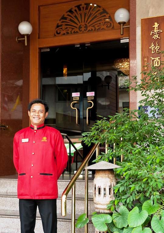 Silom City Hotel Bangkok Exterior foto