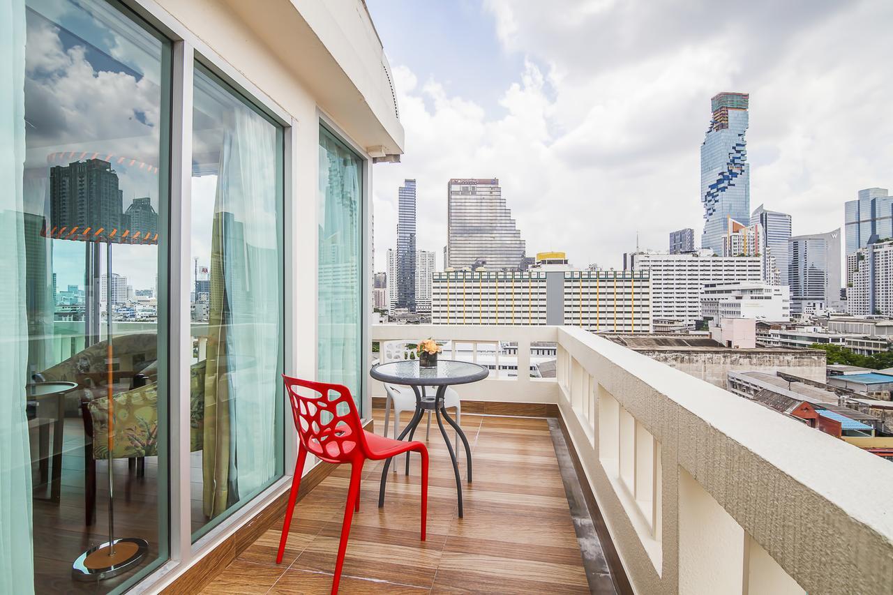 Silom City Hotel Bangkok Exterior foto