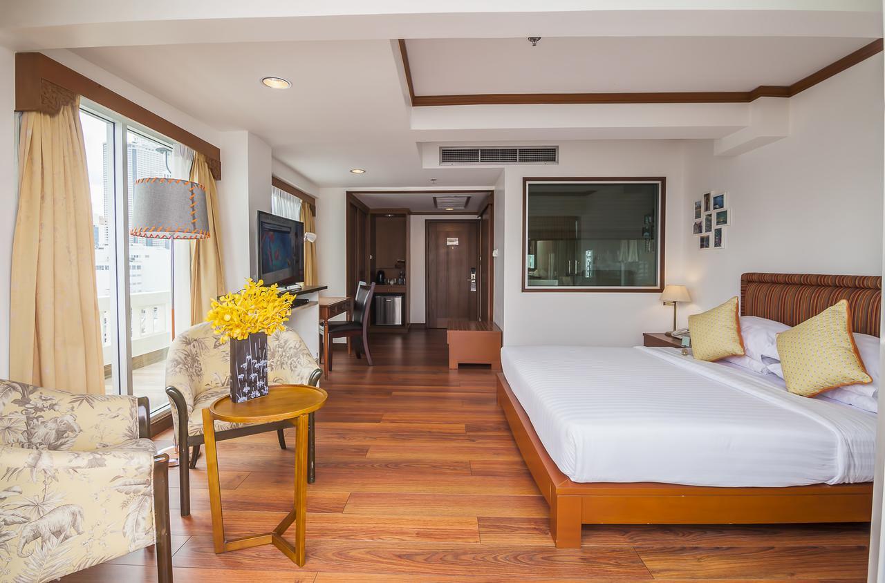 Silom City Hotel Bangkok Exterior foto
